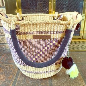 Petunia Pickle Bottom Straw Diaper Bag Tote
